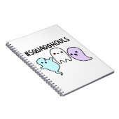 Carnet Squad de revenants Pun drôle d'Halloween  (Côté Droit)