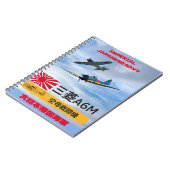 CARNET SQUADRON DE COMBATTRE "ZÉRO" DE MITSUBISHI A6M (Côté gauche)
