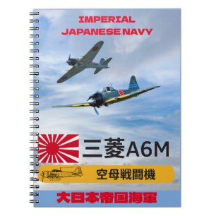 CARNET SQUADRON DE COMBATTRE "ZÉRO" DE MITSUBISHI A6M