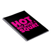Carnet Squat - Hot parce que je Squat, Entraînement Drôle (Côté Droit)