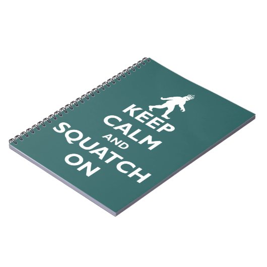 Carnet Squatch dessus (Côté gauche)