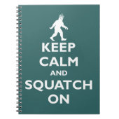 Carnet Squatch dessus (Devant)