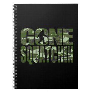 Carnet Squatchin allé par Camo personnalisable