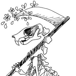 Carnet Squelette de squelette de squelette Éffrayant pers