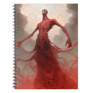 Carnet Squelette Démon Créature Imaginaire foncé Horreur