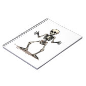 Carnet Squelette faisant le Dab � Chemise de danse drôle (Côté gauche)