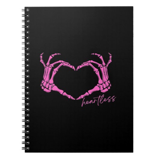 Carnet Squelette insensible mains Classique (Devant)