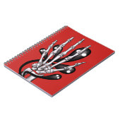 Carnet Squelette Main Avec Fantômes (Côté gauche)