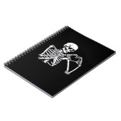 Carnet Squelette Mains de coeur Signer Costume d'Hallowee (Côté gauche)