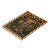 Carnet Squelette, Monstre de Cirque Vintage (Côté gauche)