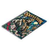 Carnet Squelette, Monstre de découpe de papier (Côté gauche)