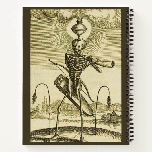 Carnet squelette occupé (Dos)