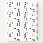 Carnet Squelettes d'Halloween, des friandises ou un sort, (Dos)