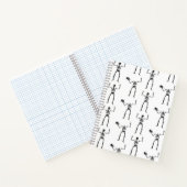 Carnet Squelettes d'Halloween, des friandises ou un sort, (Intérieur)
