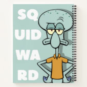 Carnet Squidward Inspired Notebook (Dos)