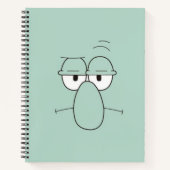 Carnet Squidward Inspired Notebook (Devant)