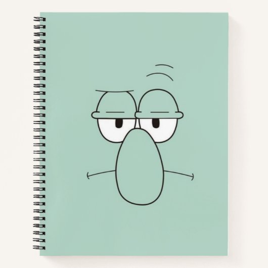 Carnet Squidward Inspired Notebook (Devant)