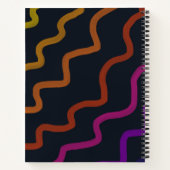Carnet Squiggle arc-en-ciel (Dos)