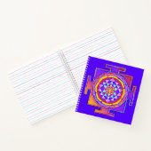 Carnet Sri Yantra - Symbole hindouiste Design 1 (Intérieur)