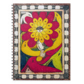 Carnet St. Adolf-Trone, Fleur Visage | Adolf Wö lfli | (Devant)