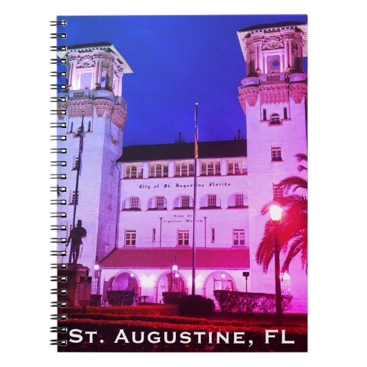 Carnet St. Augustine, FL - Hotel Alcazar (Devant)