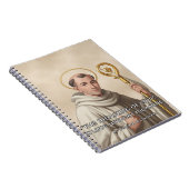 Carnet St. Bernard de Clairvaux Mesure de l'Amour Catholi (Côté Droit)