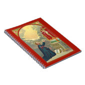 Carnet St. Camillus prier avant un crucifix (M 020) (Côté Droit)