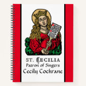 Carnet St. Cecilia avec Hymn Board (Nuremberg) (Devant)