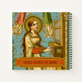 Carnet St Cecilia de Rome (détail; BNG 02) (Dos)