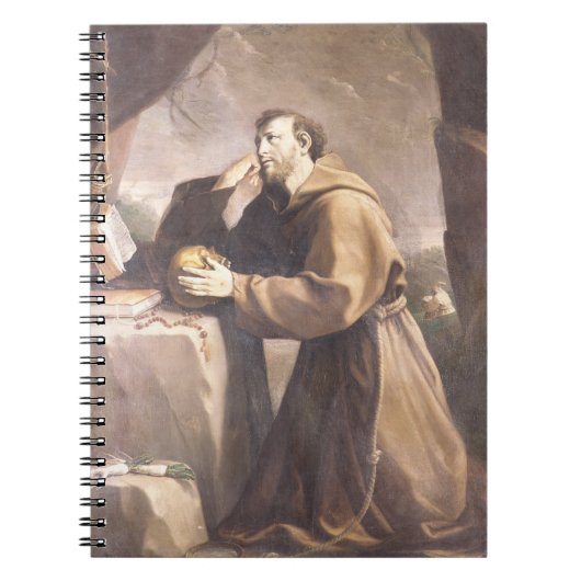 Carnet St Francis d'Assisi à la prière (Devant)