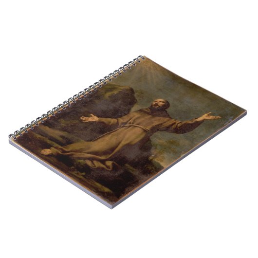 Carnet St Francis recevant les stigmates (Côté gauche)