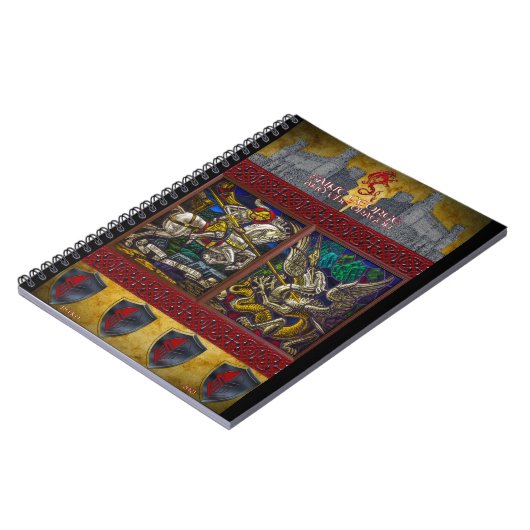 Carnet St. George Dragon (Côté gauche)