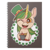 Carnet St patrick Unicorn (Devant)