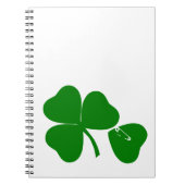 Carnet St Patrick's Day - Obtenez Lucky 3 + 1 feuilles = (Devant)