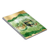 Carnet St. Patrick's Day Pots of Gold Irish Clovers (Côté Droit)