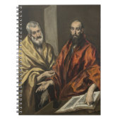 Carnet St Peter et St Paul | c.1605-8 (huile sur la (Devant)