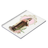 Carnet St Therese le cru religieux de petite fleur (Côté gauche)