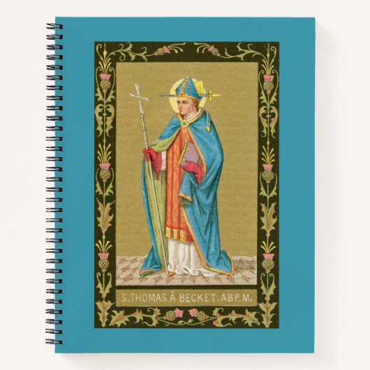 Carnet St. Thomas Becket avec épée en mitre (P 005) (Devant)