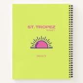Carnet St Tropez, Preppy, Vert (Dos)
