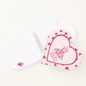 Carnet St Valentine Catholic Love Quote Pink Illustration (Intérieur)