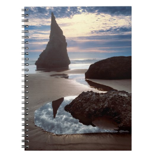 Carnet Stack marin en forme d'épine | Face Rock Wayside, (Devant)