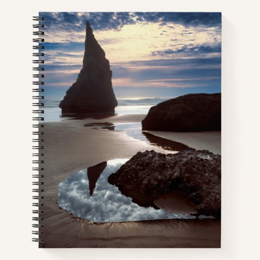 Carnet Stack marin en forme d'épine | Face Rock Wayside, (Devant)