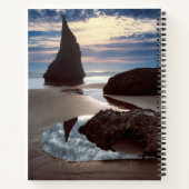 Carnet Stack marin en forme d'épine | Face Rock Wayside, (Dos)