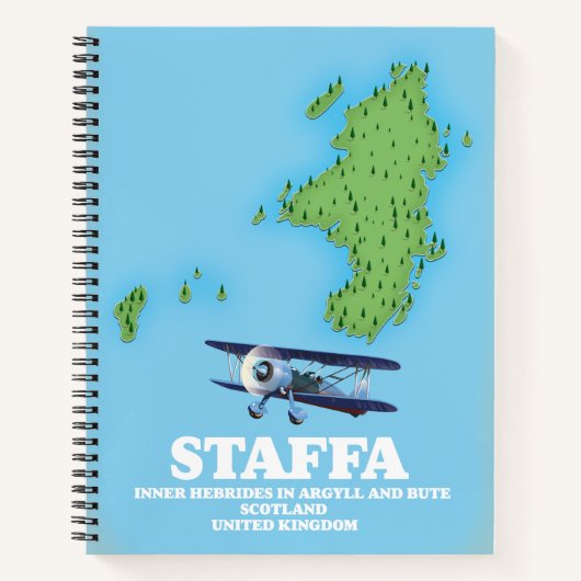 Carnet Staffa Hébrides intérieures à Argyll and Bute, en (Devant)