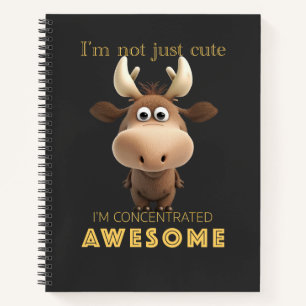 Carnet Stag Concentré Awesome mignon adorable Funny