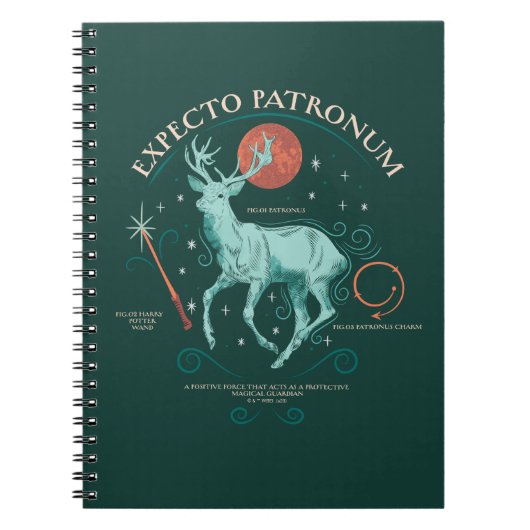 Carnet Stag Expecto Patronum Graphic (Devant)