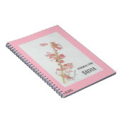 CARNET STAINE BOTANIQUE SALVIA (Côté Droit)