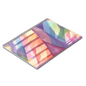 Carnet Stained Glass | Abstract Colorful Contemporary Art (Côté gauche)