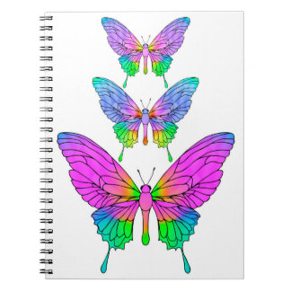 Carnet Stained Glass Butterflies Notebook