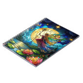 Carnet Stained Glass Moonlight Flight Fairy  (Côté gauche)